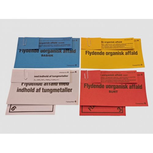 Etikettesæt til kemikaliedunke