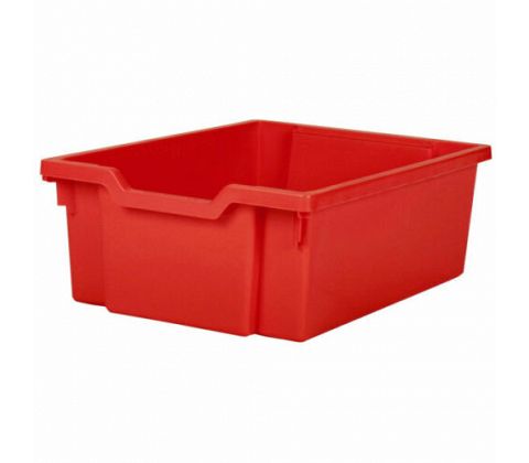 Plastbakke, Rød, Gratnell 150mm til systemvogn
