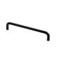 Bøjlegreb, sort, L160mm, u/rosetter, Ø10mm