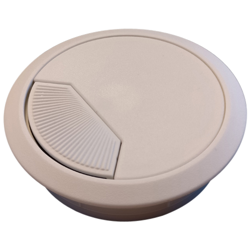 Kabelgennemføring Lysgrå Ø80