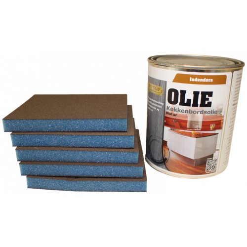 Servicepakke til massive bøgetræsbordplader