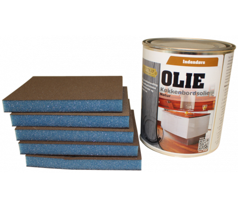 Servicepakke til massive bøgetræsbordplader