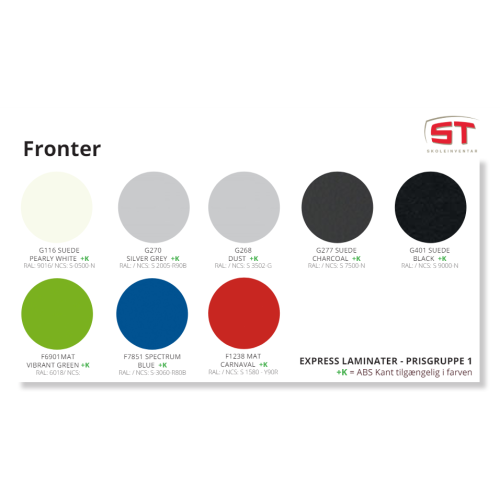 Dækplade 18 mm laminat - ekspres laminat, H 1958 mm