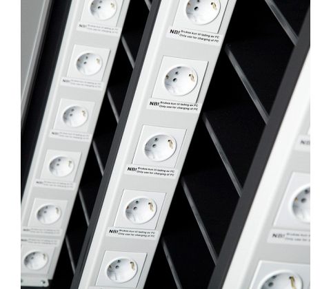 26 rums pc vogn på hjul