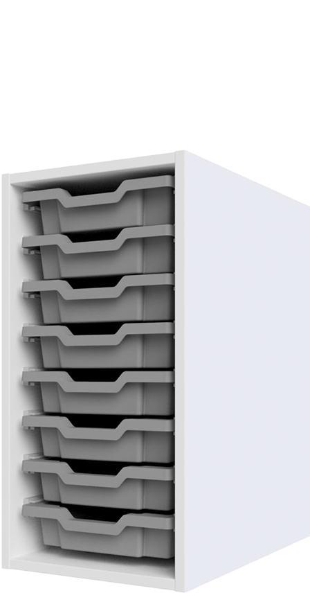 7011 Højskab med låge