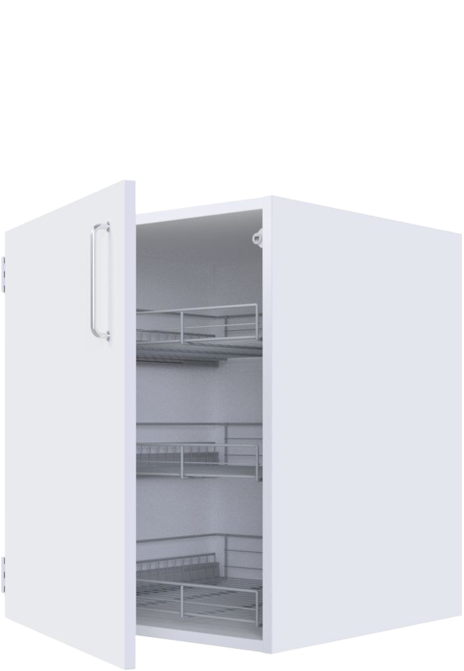 7011 Højskab med låge